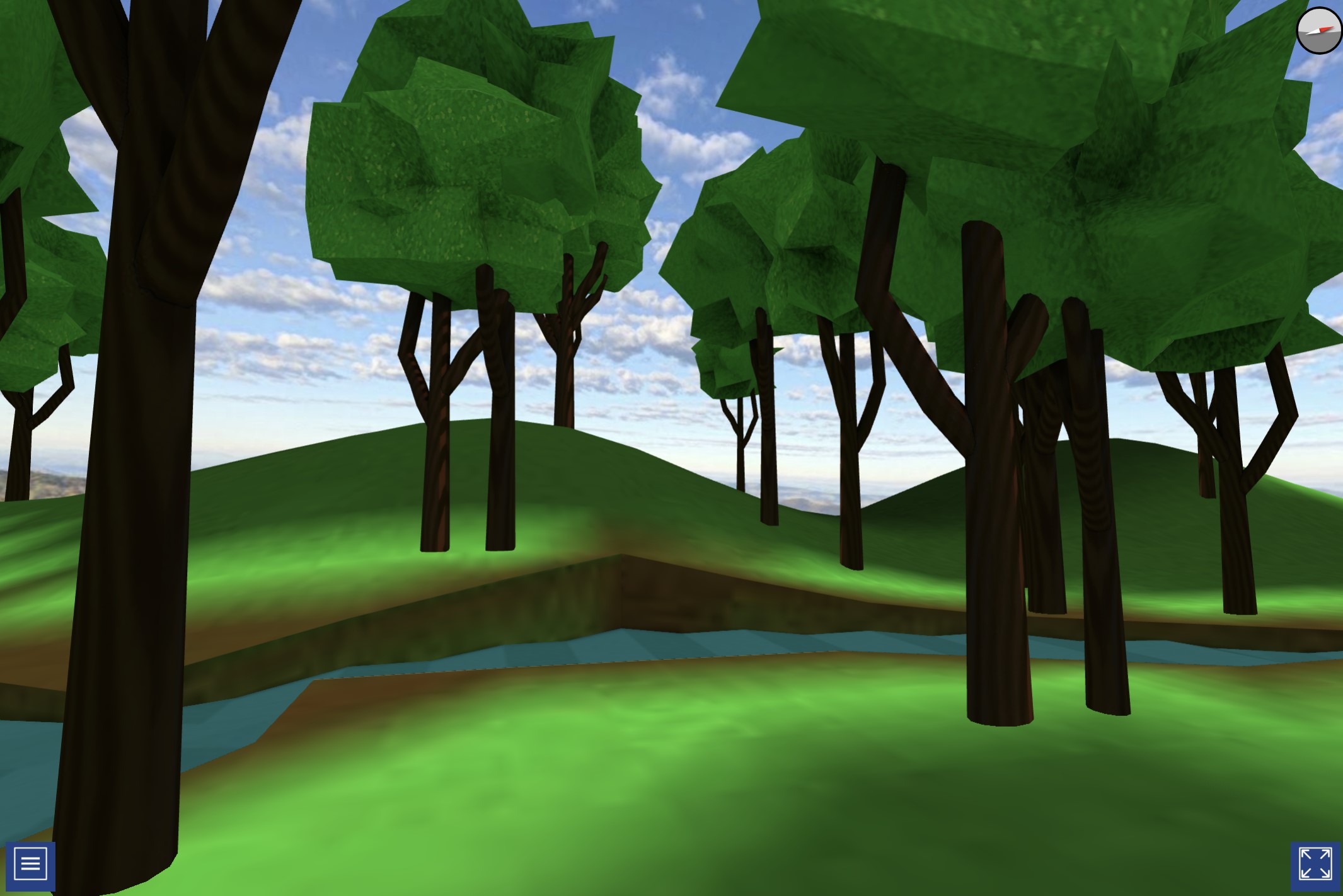 A forest demo built with Juniper Screenshot of Juniper
